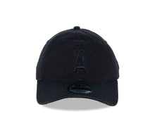 Load image into Gallery viewer, Los Angeles Anaheim Angels New Era MLB 9TWENTY 920 Adjustable Cap Hat Black Crown/Visor Black Logo 
