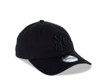 Load image into Gallery viewer, New York Yankees New Era MLB 9TWENTY 920 Adjustable Cap Hat Black Crown/Visor Black Logo 
