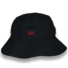 Load image into Gallery viewer, Boston Red Sox New Era MLB Bucket Cap Hat Navy Crown/Visor Navy/Red Logo (2022 Batting Practice)
