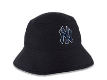 Load image into Gallery viewer, New York Yankees New Era MLB Bucket Cap Hat Navy Crown/Visor Navy/White Logo (2022 Batting Practice)
