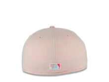 Load image into Gallery viewer, San Diego Padres New Era MLB 59FIFTY 5950 Fitted Cap Hat Blush Sky Crown/Visor Pink Glow/Pink Logo 25th Anniversary Side Patch Pink Glow UV
