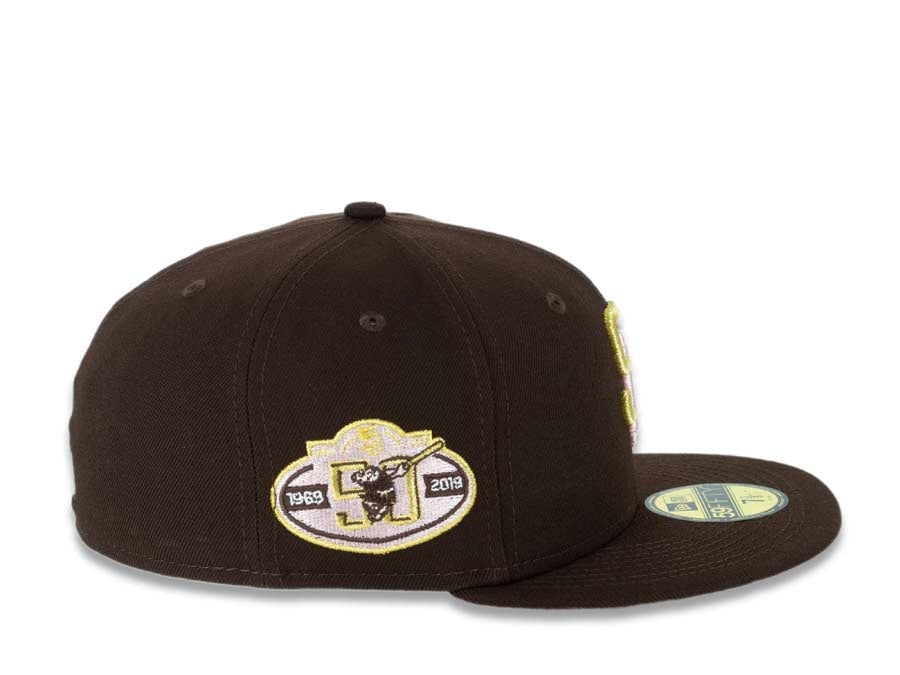 Padres 50th Anniversary Patch 2019 San Diego Baseball BROWN 