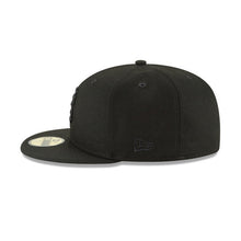 Load image into Gallery viewer, (Youth) San Francisco Giants New Era MLB 59FIFTY 5950 Fitted Cap Hat Black Crown/Visor Black Logo
