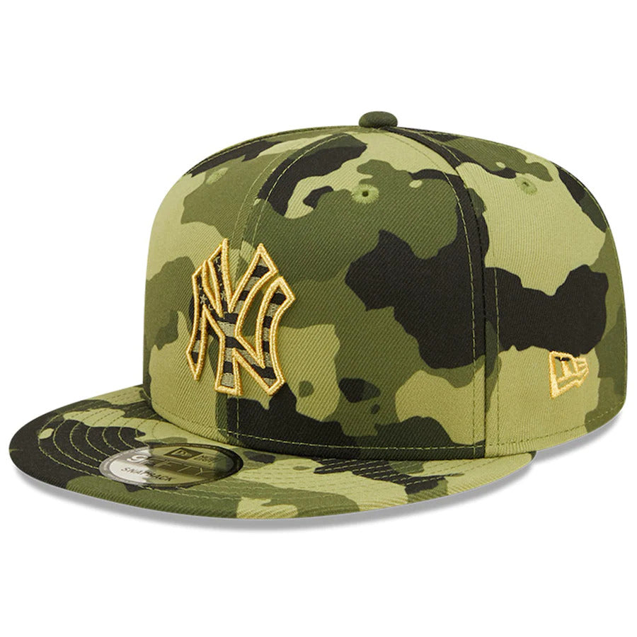 New York Yankees 2022 Armed Forces Day Bucket Hat