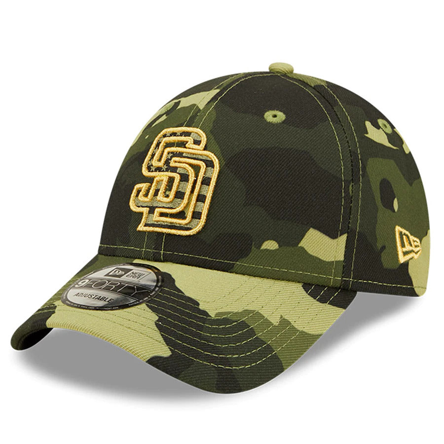 San Diego Padres 2022 Armed Forces 9TWENTY Adjustable