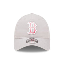 Load image into Gallery viewer, Boston Red Sox New Era MLB 9TWENTY 920 Adjustable Cap Hat Gray Crown/Visor Pink/White Logo (2022 Mother&#39;s Day)
