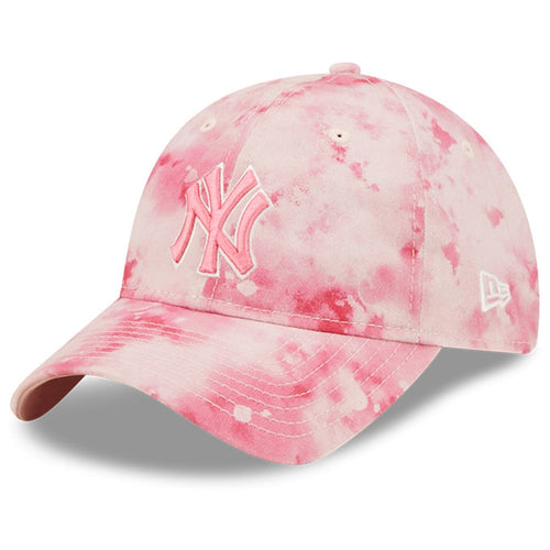 (Women) New York Yankees New Era MLB 9TWENTY 920 Adjustable Cap Hat Pink/White Crown/Visor Pink/White Logo (2022 Mother's Day)