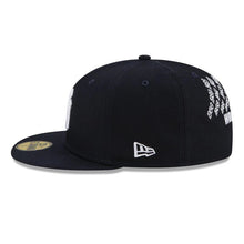 Load image into Gallery viewer, New York Yankees New Era MLB 59FIFTY 5950 Fitted Cap Hat Navy Crown/Visor Team Color Logo with 27x Crown Rose (Crown Champs)
