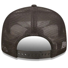 Load image into Gallery viewer, Houston Astros New Era MLB 9FIFTY 950 Mesh Trucker Snapback Cap Hat Black Crown/Visor Metallic Gold Logo with Star 2022 All-Star Game Side Patch (2022 All-Star Game On-Field)
