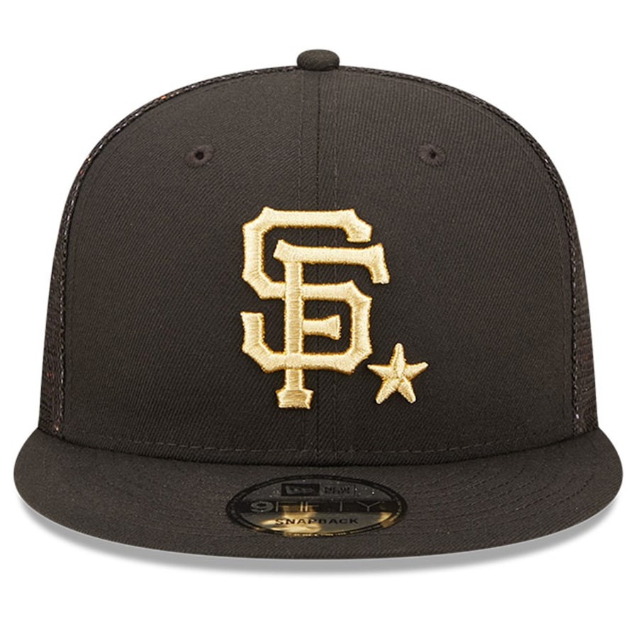 San Francisco Giants Camo 9FIFTY Trucker Snapback Hat, MLB by New Era