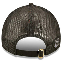 Load image into Gallery viewer, San Diego Padres New Era MLB 9TWENTY 920 Mesh Trucker Adjustable Cap Hat Black Crown/Visor Metallic Gold Logo with Star 2022 All-Star Game Side Patch (2022 All-Star Game)
