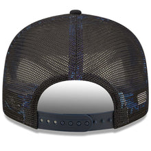 Load image into Gallery viewer, New York Yankees New Era MLB 9FIFTY 950 Mesh Trucker Snapback Cap Hat Navy Crown/Visor Team Color Logo with Star 2022 All-Star Game Side Patch (2022 All-Star Game)
