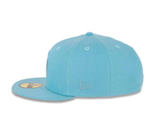 Load image into Gallery viewer, San Diego Padres New Era MLB 59FIFTY 5950 Fitted Cap Hat Light Blue Crown/Visor White Logo (Color Pack)
