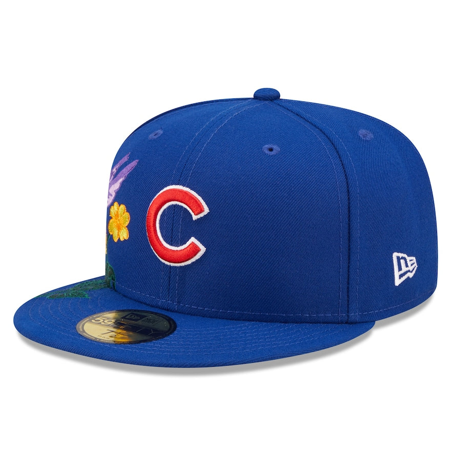 Chicago Cubs New Era MLB 59FIFTY 5950 Fitted Cap Hat Royal