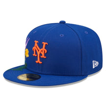 Load image into Gallery viewer, New York Mets New Era MLB 59FIFTY 5950 Fitted Cap Hat Royal Blue Crown/Visor Team Color Logo (Blooming)
