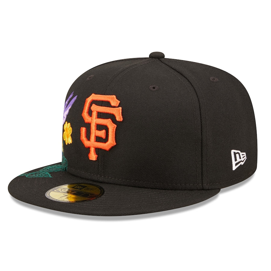 San Francisco Giants New Era MLB 59FIFTY 5950 Fitted Cap Hat Black
