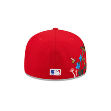 Load image into Gallery viewer, Washington Nationals New Era MLB 59FIFTY 5950 Fitted Cap Hat Red Crown/Visor Team Color Logo (Blooming)

