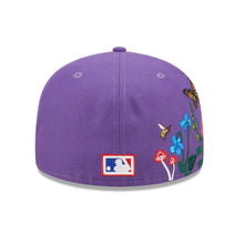 Load image into Gallery viewer, Arizona Diamondbacks New Era MLB 59FIFTY 5950 Fitted Cap Hat Purple Crown/Visor Team Color Retro Logo (Blooming)
