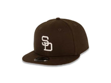 Load image into Gallery viewer, San Diego Padres New Era MLB 9FIFTY 950 Snapback Cap Hat Brown Crown/Visor White Logo 1978 All-Star Game Side Patch Pink UV
