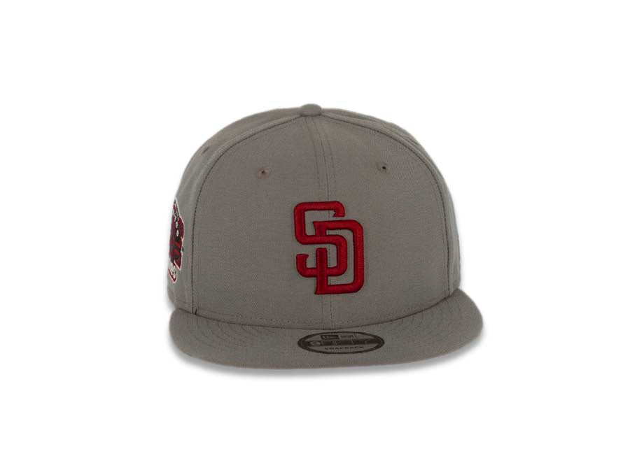 San Diego Padres New Era MLB 9FIFTY 950 Snapback Cap Hat Dark Gray Cro –  Capland