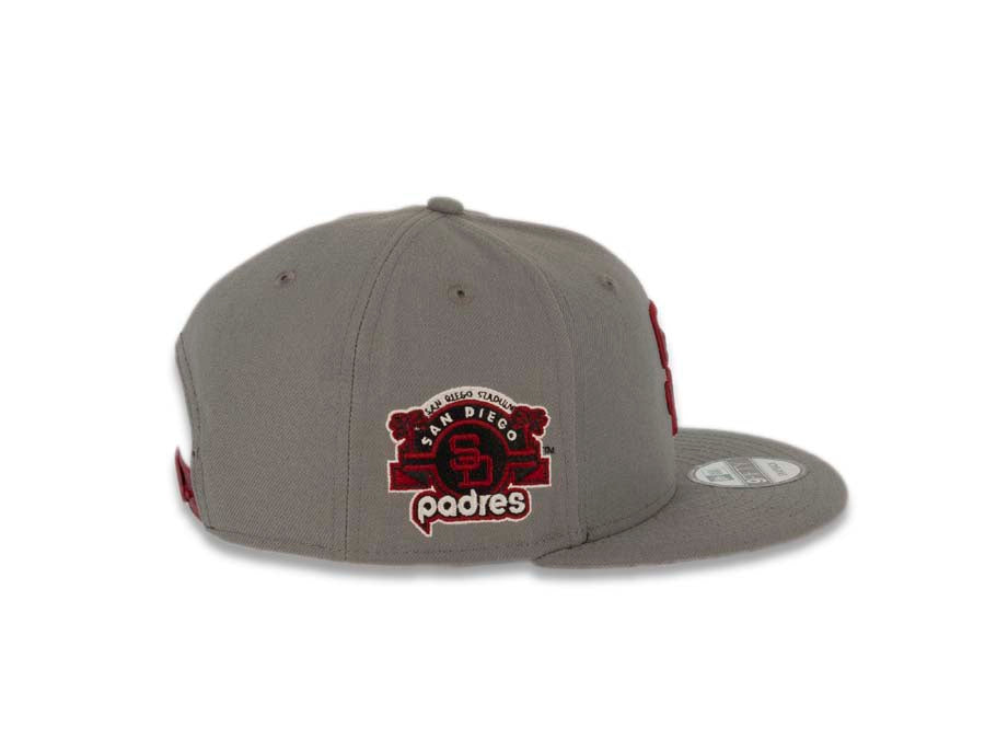 New Era 9Fifty San Francisco 49ers Logo Patch Snapback Hat - Red