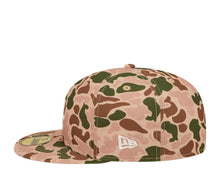 Load image into Gallery viewer, Chicago White Sox New Era MLB 59FIFTY 5950 Fitted Cap Hat Duck Camo Crown/Visor Team Color Logo 2005 World Series Side Patch Orange UV
