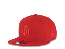 Load image into Gallery viewer, San Diego Padres New Era MLB 9FIFTY 950 Snapback Cap Hat Red Crown/Visor Red Logo (Color Pack)
