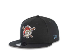 Load image into Gallery viewer, Pittsburgh Pirates New Era MLB 9FIFTY 950 Snapback Cap Hat Dark Gray Crown/Visor Multi-Color Logo Gray UV (Color Pack)
