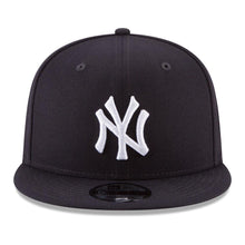 Load image into Gallery viewer, New York Yankees New Era MLB 9FIFTY 950 Snapback Cap Hat Navy Crown/Visor White Logo 2000 Subway Series Side Patch Gray UV
