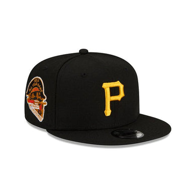 Pittsburgh Pirates New Era MLB 9FIFTY 950 Snapback Cap Hat Black Crown/Visor Yellow Logo 1959 All-Star Game Side Patch