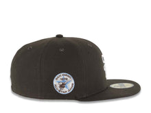 Load image into Gallery viewer, San Diego Padres New Era MLB 59FIFTY 5950 Fitted Cap Hat Brown Crown/Visor White Logo 1978 All-Star Game Side Patch Sky Blue UV
