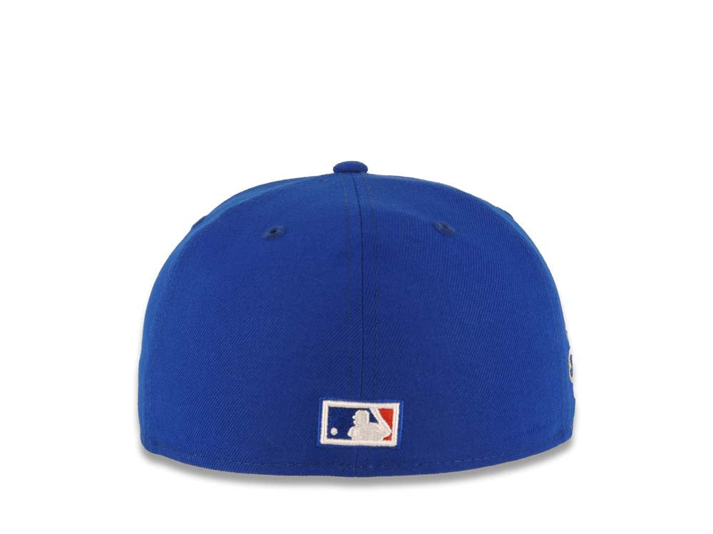 San Diego Baseball Hat Songbird Blue Toasted Peanut 50th Anniversary New Era 59FIFTY Fitted Songbird Blue | Toasted Peanut / Snow White | Manilla 