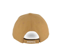 Load image into Gallery viewer, San Diego Padres &#39;47 Brand  MLB MVP Adjustable Cap Hat Wheat Crown/Visor White Logo Gray UV
