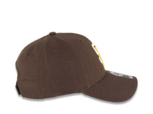Load image into Gallery viewer, San Diego Padres &#39;47 Brand  MLB MVP Adjustable Cap Hat Brown Crown/Visor White/Yellow Logo Gray UV
