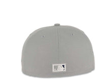 Load image into Gallery viewer, San Diego Padres New Era MLB 59FIFTY 5950 Fitted Cap Hat Gray Crown/Visor White Logo 1992 All-Star Game Side Patch Gray UV
