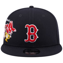 Load image into Gallery viewer, Boston Red Sox New Era MLB 9FIFTY 950 Snapback Cap Hat Navy Crown/Visor Team Color Logo (Icon)
