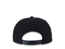 Load image into Gallery viewer, Atlanta Braves New Era MLB 9FIFTY 950 Snapback Cap Hat Navy Blue Crown/Visor White Logo 2021 World Series Side Patch Gray UV

