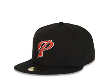 Load image into Gallery viewer, San Diego Padres New Era MLB 59FIFTY 5950 Fitted Cap Hat Black Crown/Visor Metallic Red “P” Logo 40th Anniversary Side Patch White UV
