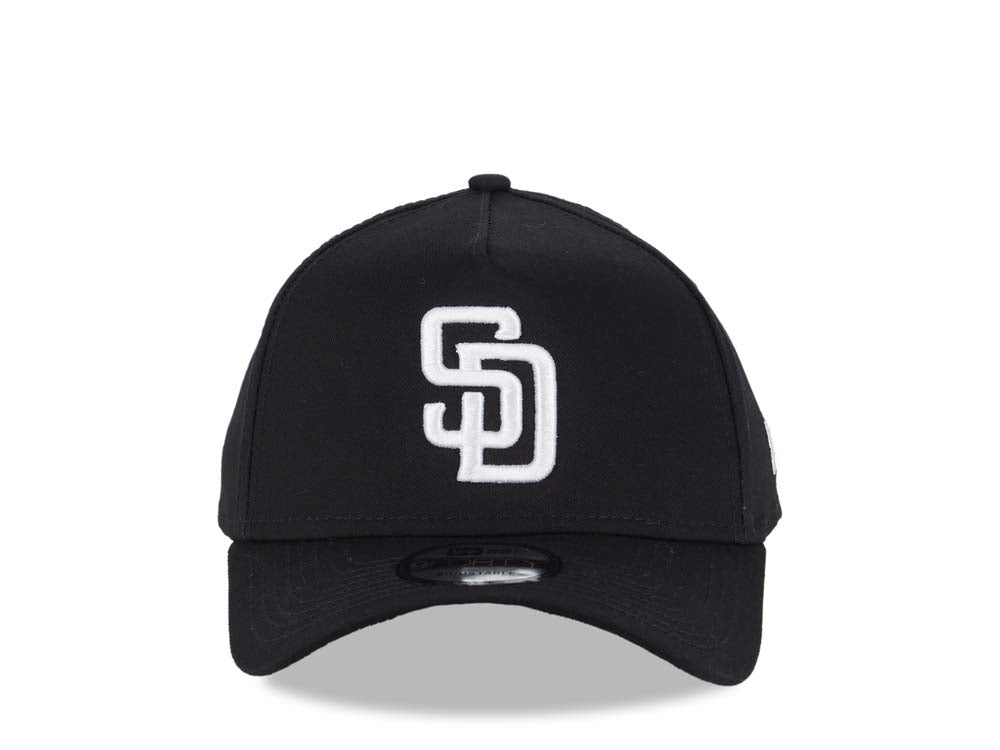 Men's New Era White/Gold San Diego Padres Fresh A-Frame 9FORTY