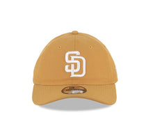 Load image into Gallery viewer, San Diego Padres New Era MLB 9TWENTY 920 Adjustable Cap Hat Tan Crown/Visor White Logo
