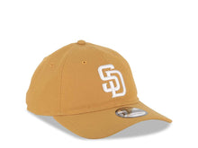 Load image into Gallery viewer, San Diego Padres New Era MLB 9TWENTY 920 Adjustable Cap Hat Tan Crown/Visor White Logo
