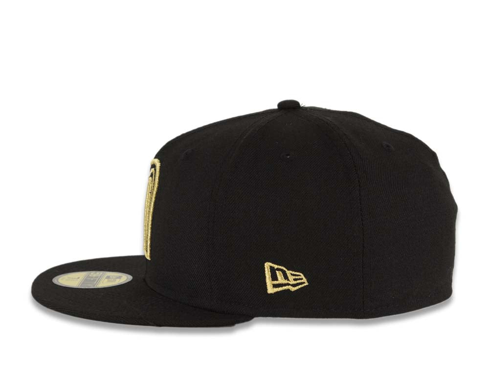 New Era Mexico Serie Del Caribe M Black Gold 59FIFTY Fitted 8