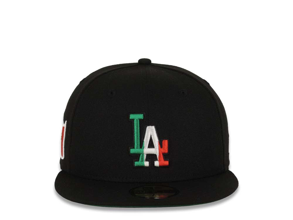Mexico Flag Colors) Los Angeles Dodgers New Era MLB 59FIFTY 5950