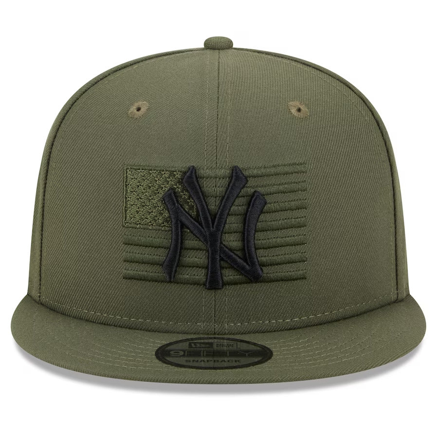 New York Yankees New Era MLB 9FIFTY 950 Snapback Cap Hat Olive