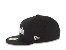 Load image into Gallery viewer, Chicago White Sox New Era MLB 59FIFTY 5950 Fitted Cap Hat Black Crown/Visor White Southside Text/Script Logo (City Connect)
