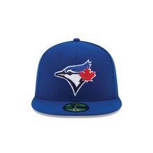 Load image into Gallery viewer, (Youth) Toronto Blue Jays New Era MLB 59FIFTY 5950 Kids Fitted Cap Hat Royal Blue Crown/Visor Team Color Logo
