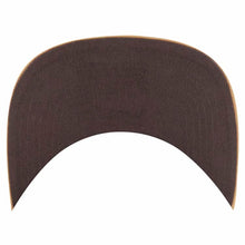 Load image into Gallery viewer, San Diego Padres &#39;47 Brand MLB Captain Snapback Cap Hat Khaki Crown/Visor Brown Logo Khaki UV
