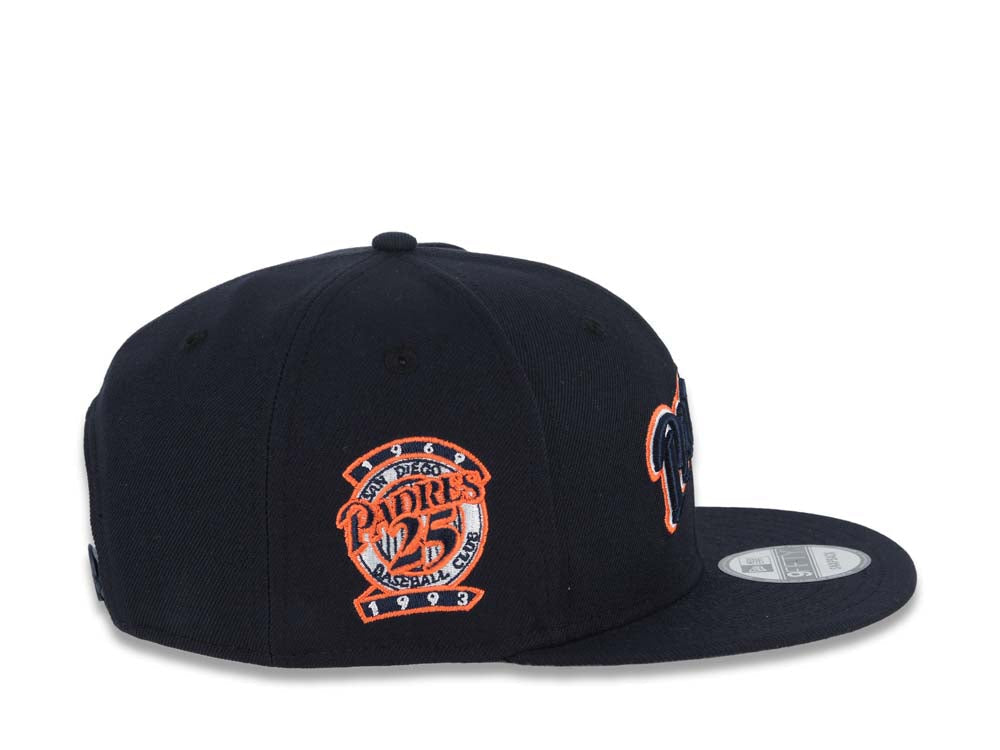 San Diego Padres New Era MLB 9FIFTY 950 Snapback Cap Hat Navy Blue