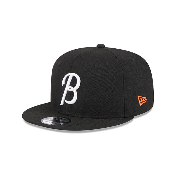 Baltimore Orioles New Era MLB 9FIFTY 950 Snapback Cap Hat Black Crown/Visor White Logo Camo UV