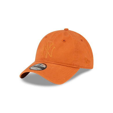 New York Yankees New Era MLB 9TWENTY 920 Adjustable Cap Hat Dark Orange Crown/Visor Dark Orange Logo